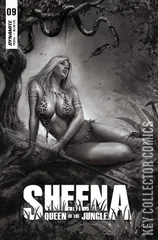 Variant Cover for Sheena, Queen of the Jungle #9