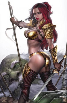 Variant Cover for Invincible Red Sonja #9