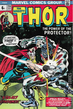 Variant Cover for Thor #219