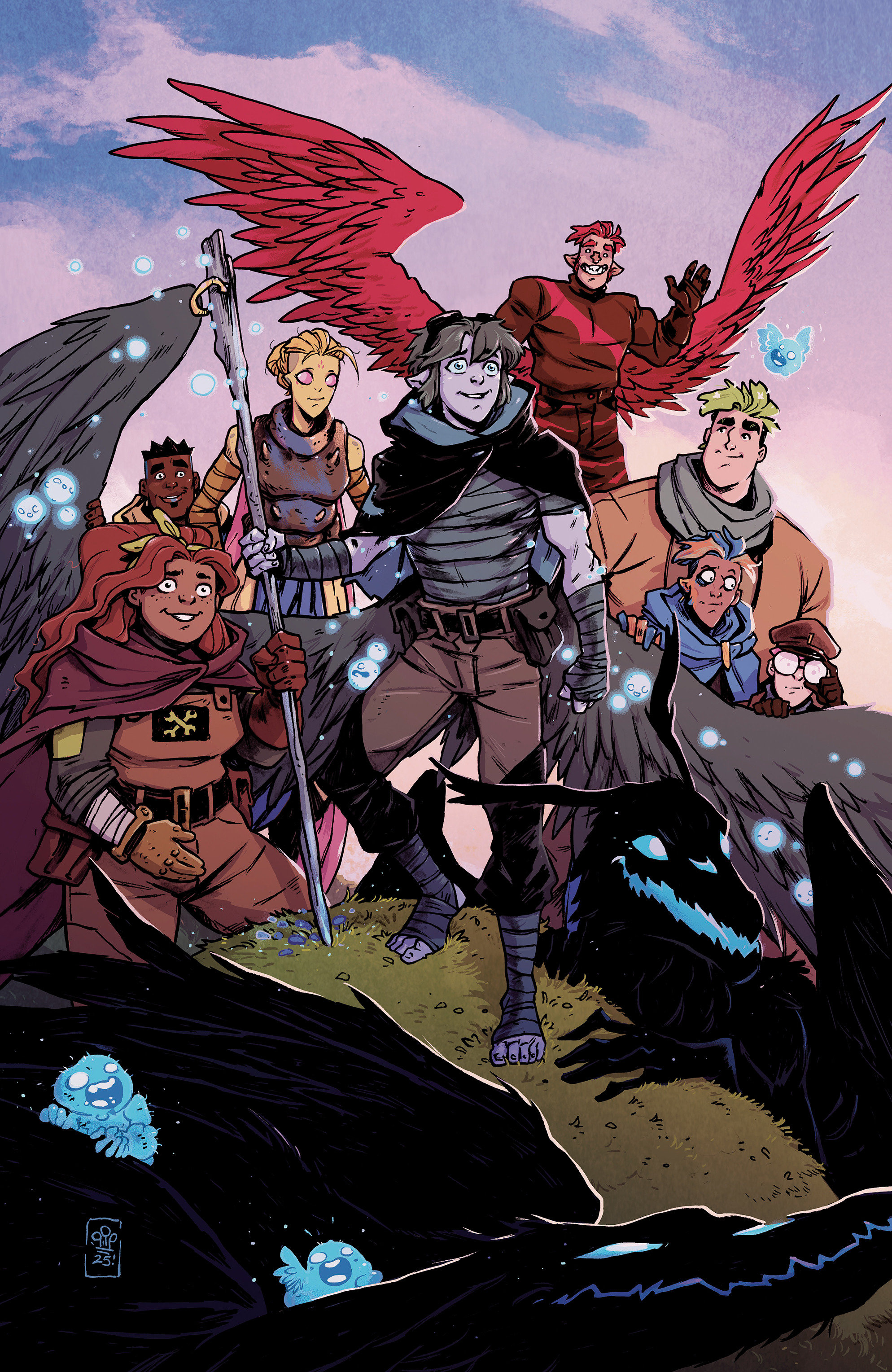 Variant Cover for Wynd: The Power of the Blood #8