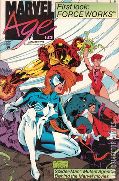 Variant Cover for Marvel Age #132