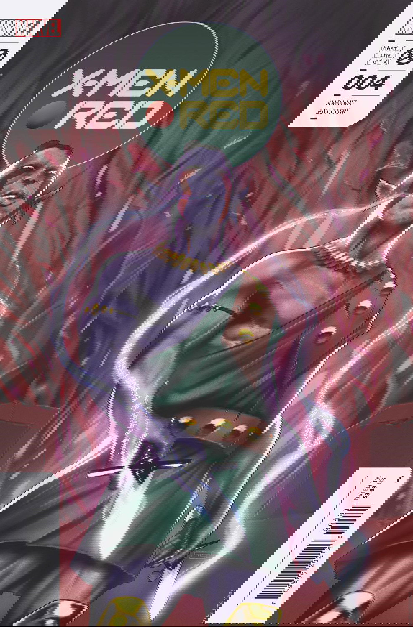 Variant Cover for X-Men: Red #4