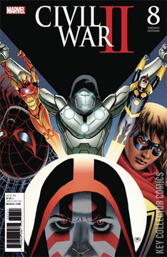 Variant Cover for Civil War II #8