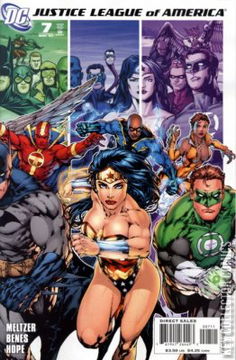 Variant Cover for Justice League of America #7