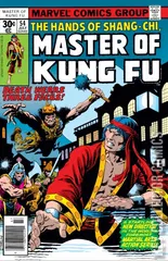 Cover for Master of Kung Fu #54