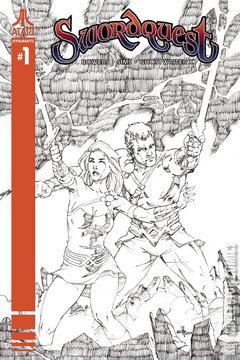 Variant Cover for Swordquest #1