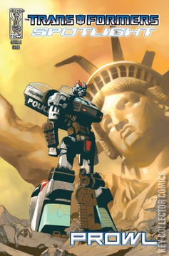 Variant Cover for Transformers Spotlight: Prowl #1