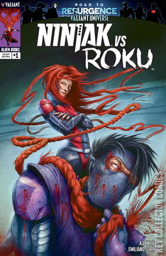 Variant Cover for Ninjak vs. Roku #1