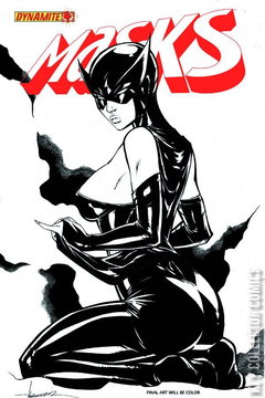 Variant Cover for Masks #4