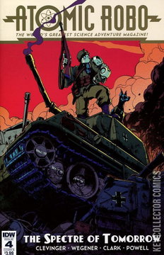 Variant Cover for Atomic Robo: The Spectre of Tomorrow #4