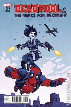 Variant Cover for Deadpool and the Mercs for Money #5