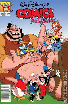 Variant Cover for Walt Disney's Comics and Stories #580