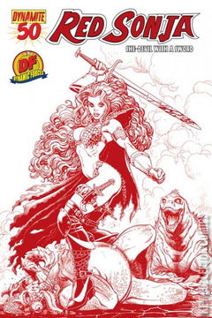 Variant Cover for Red Sonja #50