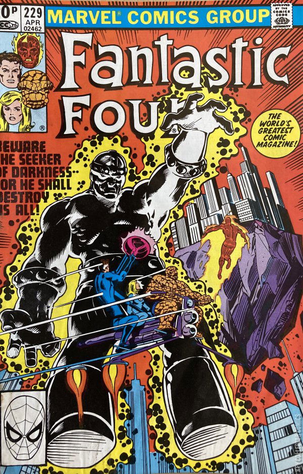 Variant Cover for Fantastic Four #229