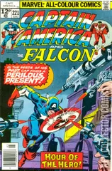 Variant Cover for Captain America #221