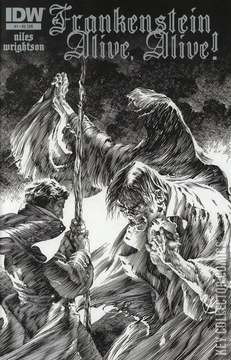 Variant Cover for Frankenstein Alive, Alive! #1