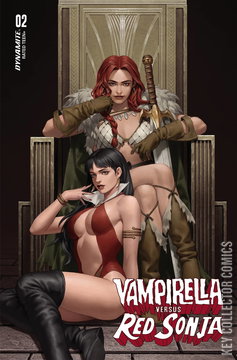 Variant Cover for Vampirella vs. Red Sonja #3
