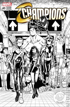 Variant Cover for Champions #1