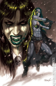 Variant Cover for Vampirella vs. Red Sonja #5