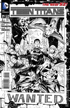Variant Cover for Teen Titans #21