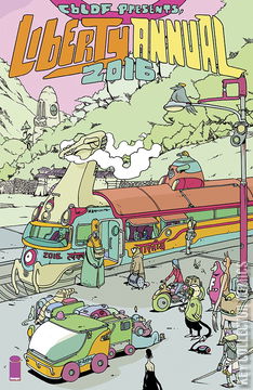 Variant Cover for CBLDF Presents Liberty Annual #2016