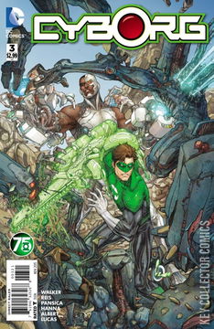 Variant Cover for Cyborg #3