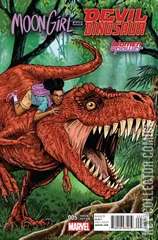 Variant Cover for Moon Girl and Devil Dinosaur #5