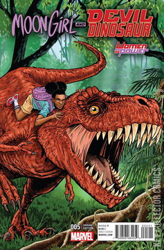 Variant Cover for Moon Girl and Devil Dinosaur #5