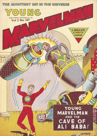 Cover art for Young Marvelman #107 