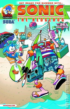 Variant Cover for Sonic the Hedgehog #261