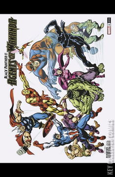 Variant Cover for Black Panther and the Agents of Wakanda #1