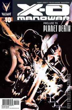 Variant Cover for X-O Manowar #10