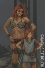 Variant Cover for Unbreakable Red Sonja #1