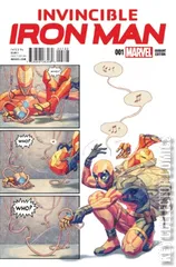 Variant Cover for Invincible Iron Man #1