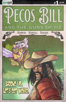 Variant Cover for Pecos Bill and the Guns of Oz #1