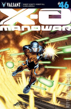 Variant Cover for X-O Manowar #46