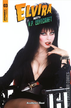 Variant Cover for Elvira Meets H.P. Lovecraft #3