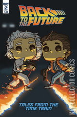 Variant Cover for Back to the Future: Tales From the Time Train #2