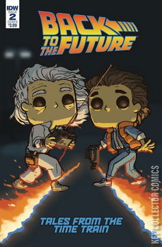 Variant Cover for Back to the Future: Tales From the Time Train #2