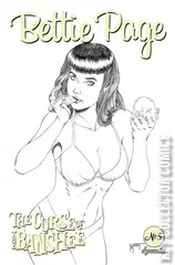 Variant Cover for Bettie Page: The Curse of the Banshee #5