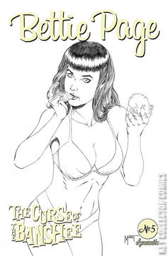 Variant Cover for Bettie Page: The Curse of the Banshee #5