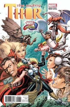 Variant Cover for Mighty Thor #22