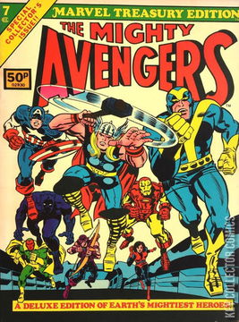 Variant Cover for Marvel Treasury Edition #7