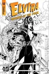 Variant Cover for Elvira: Mistress of the Dark #12