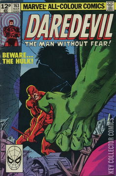 Variant Cover for Daredevil #163