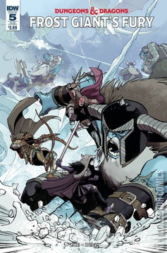 Variant Cover for Dungeons & Dragons: Frost Giant's Fury #5