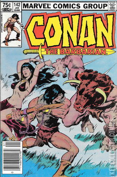 Variant Cover for Conan the Barbarian #142