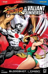 Variant Cover for Street Fighter vs the Valiant Universe Special