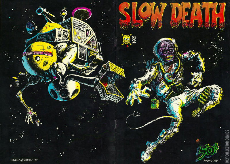 Cover art for Slow Death #2 
