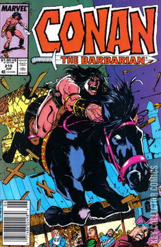 Variant Cover for Conan the Barbarian #219